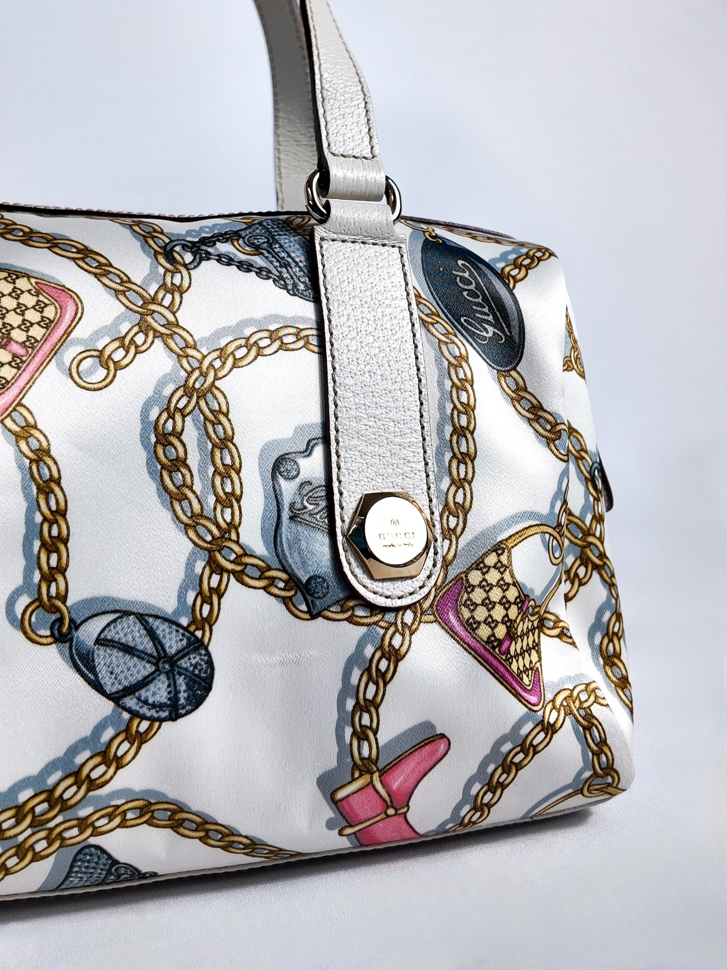 GUCCI CHARMY SATIN BAG