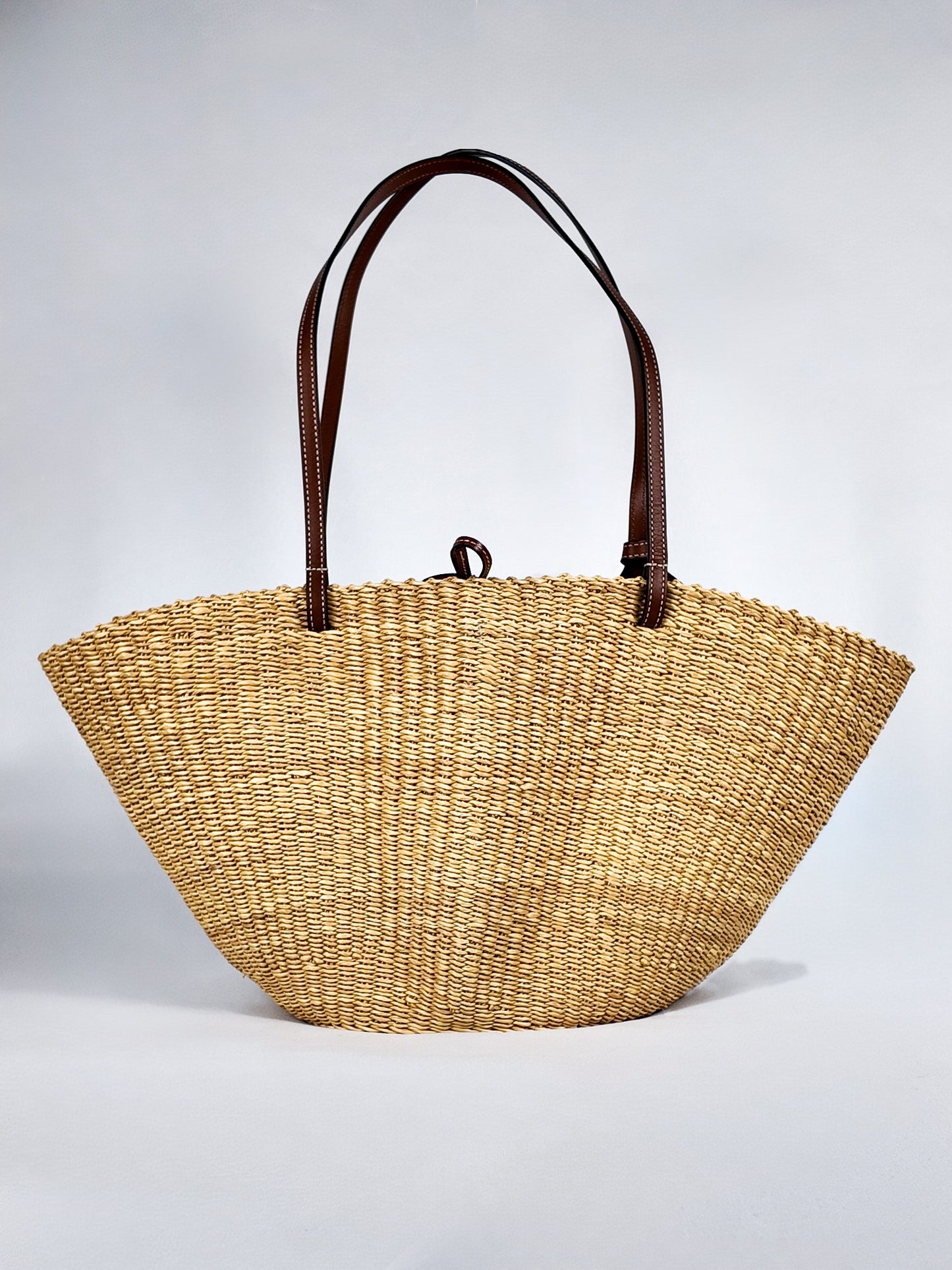 LOEWE SMALL SHELL BASKET BAG