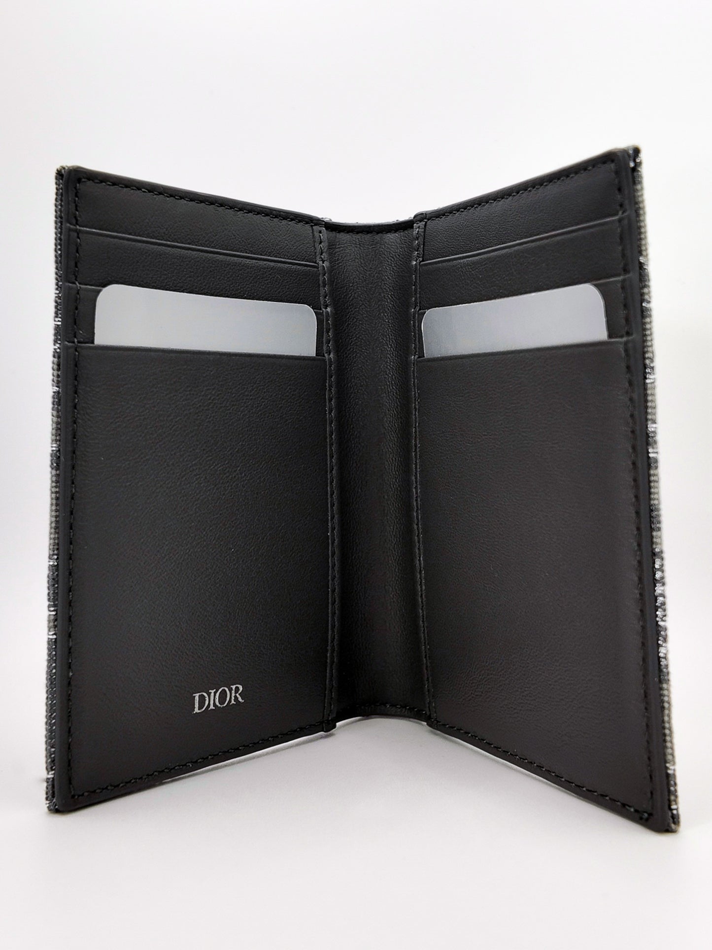 DIOR VERTICAL CARD HOLDER