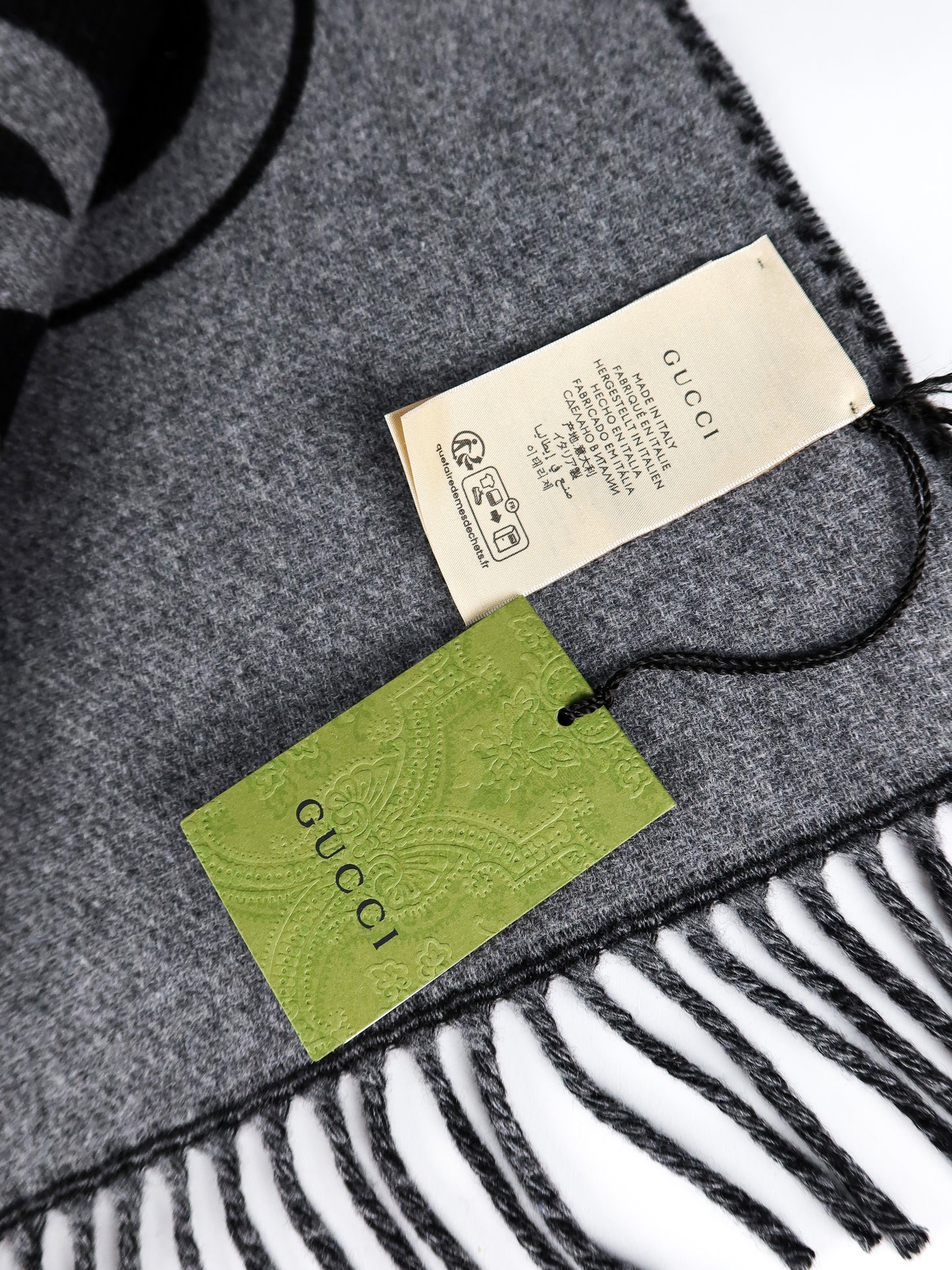 GUCCI CASHMERE SCARF
