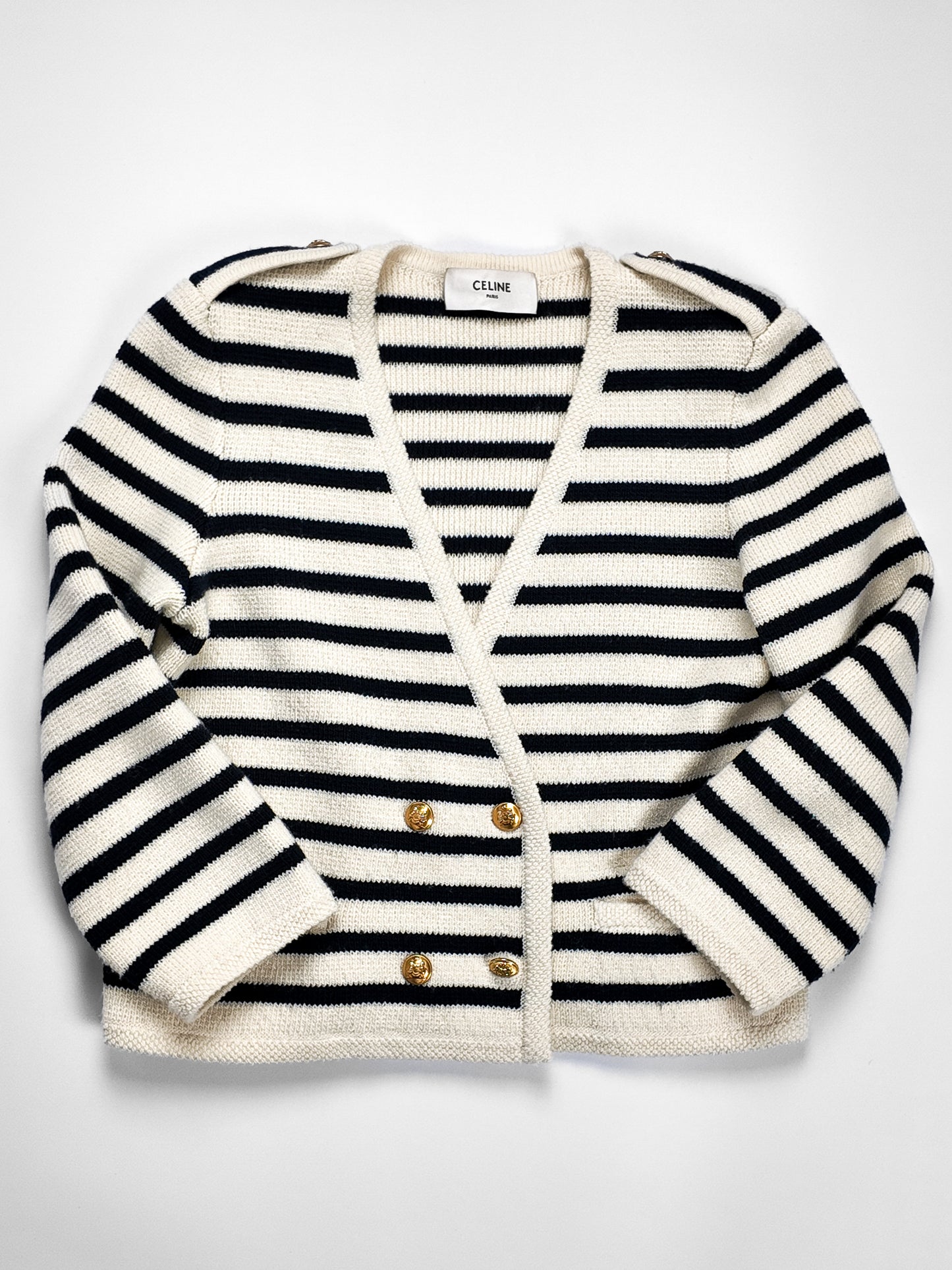 CELINE CROPPED CARDIGAN