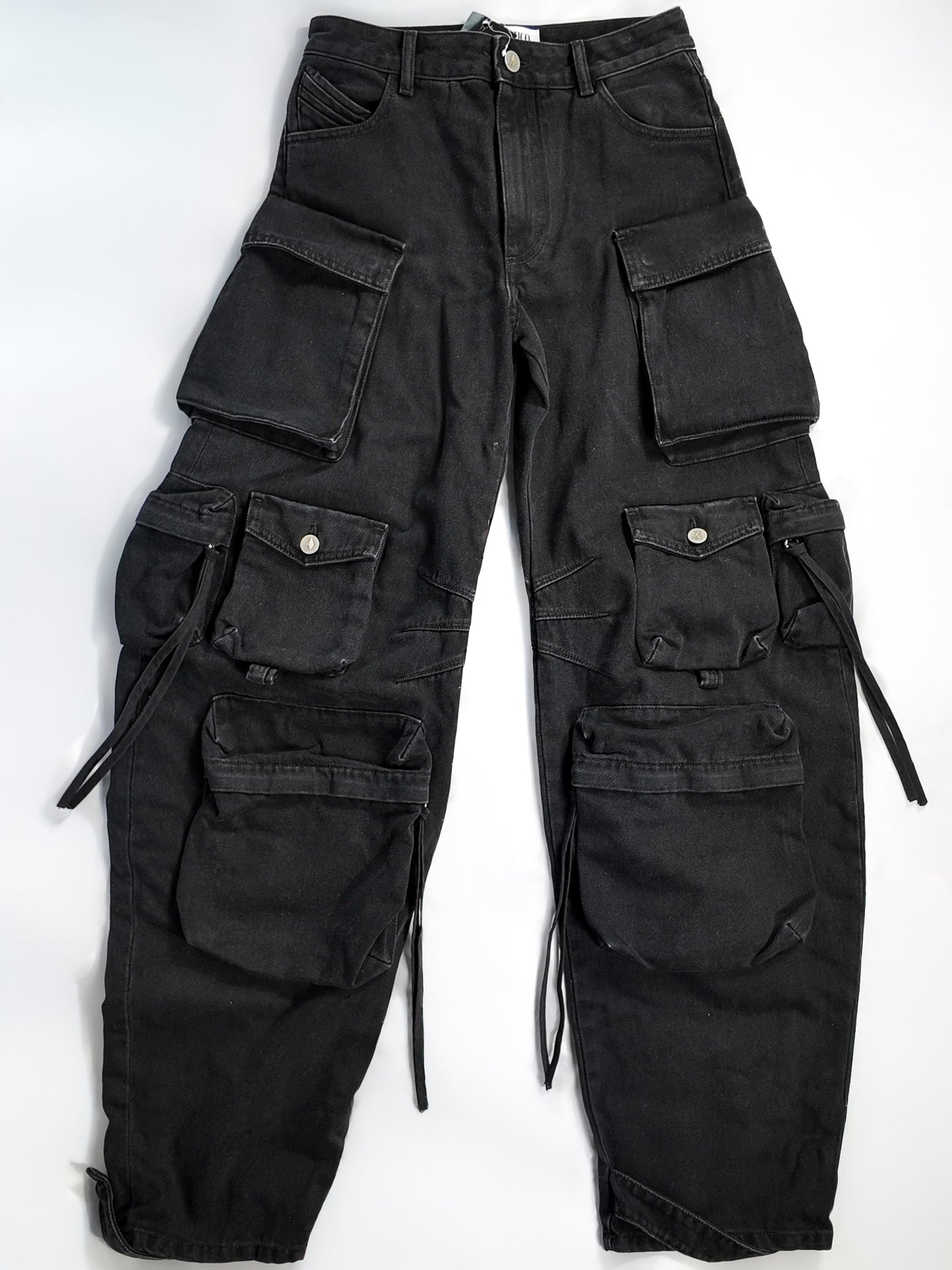 THE ATTICO FERN DENIM CARGOS