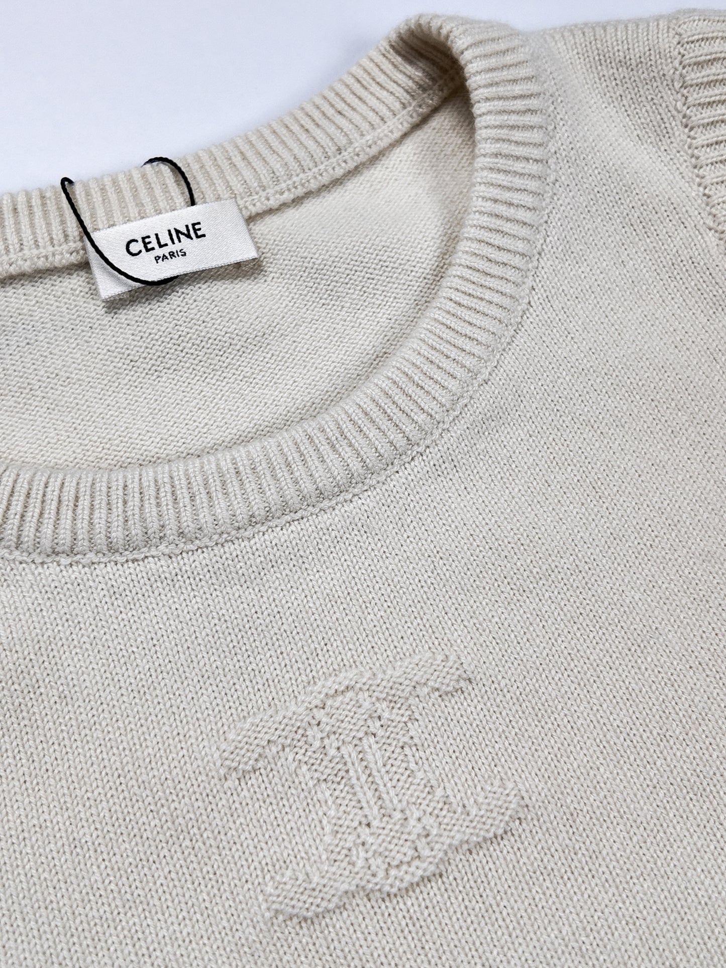 CELINE KNITTED TRIOMPHE VEST