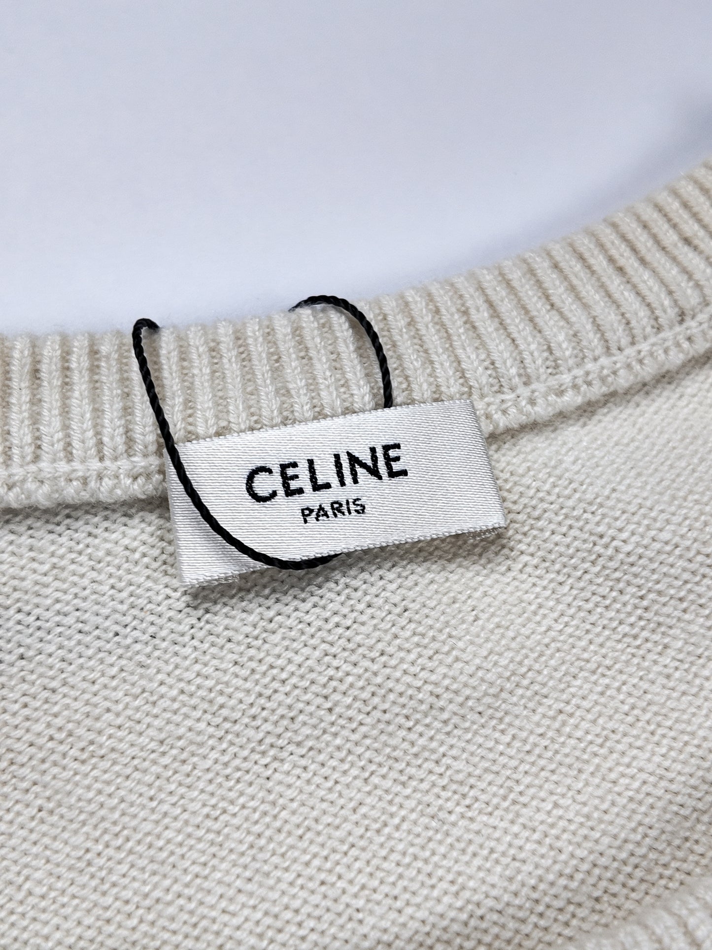CELINE KNITTED TRIOMPHE VEST