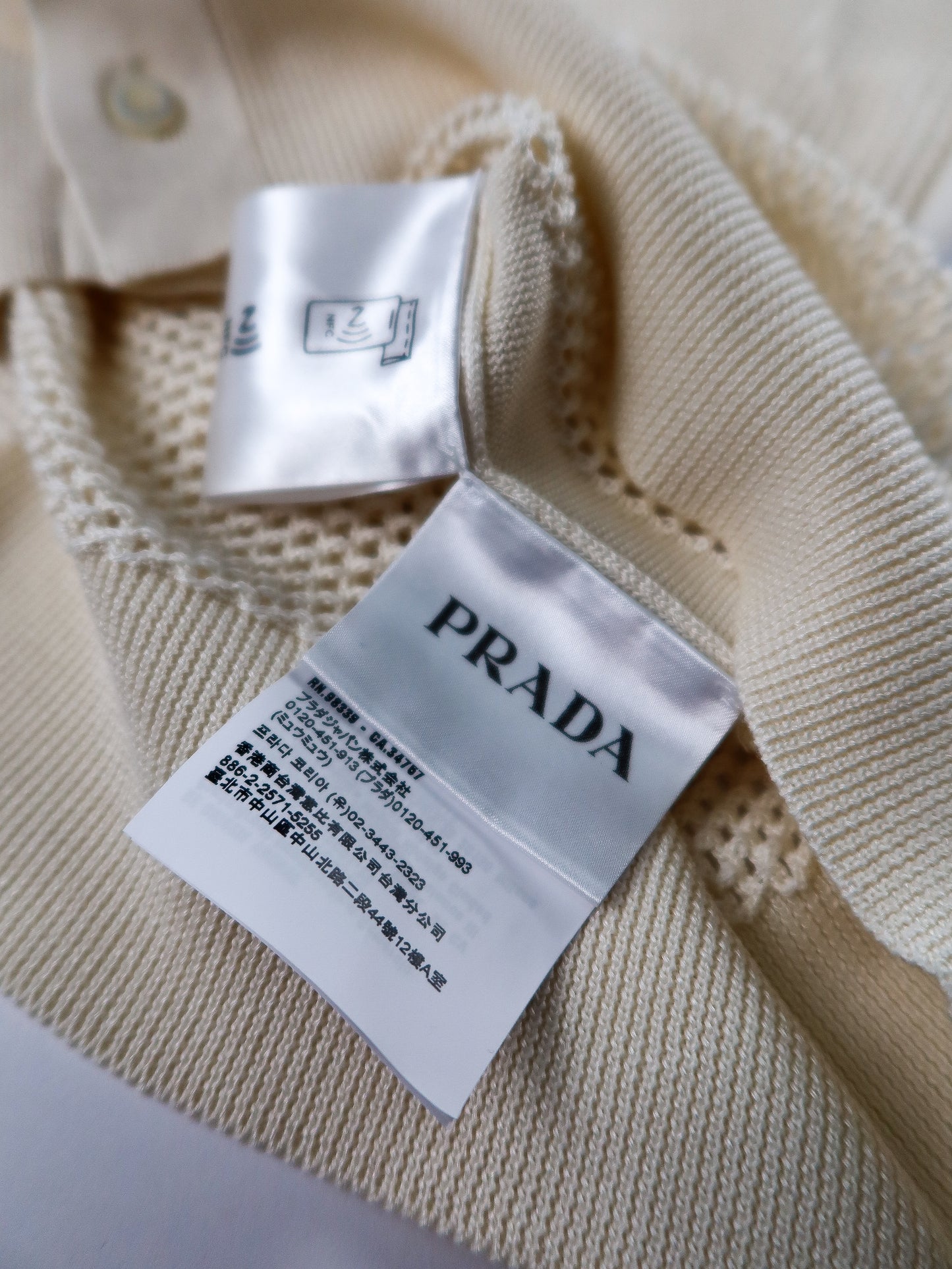 PRADA KNITTED POLO
