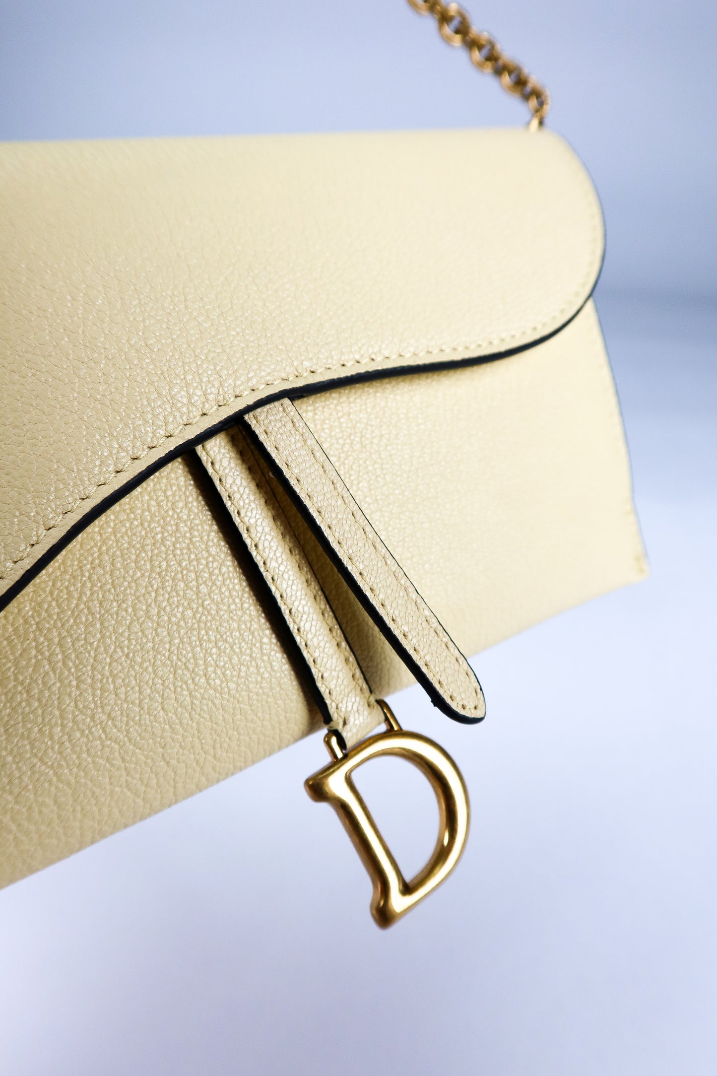 DIOR SMALL SADDLE ON CHAIN