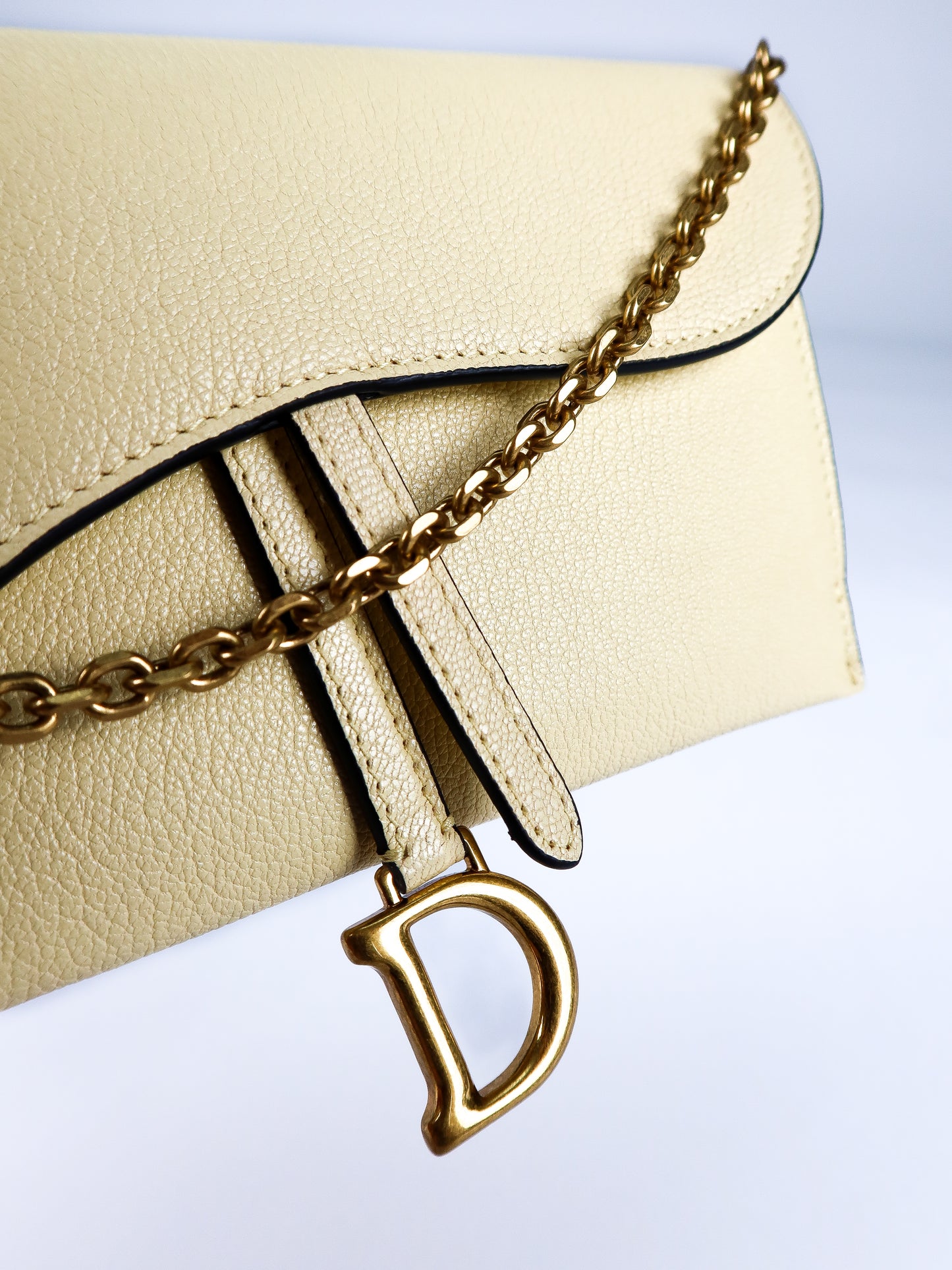 DIOR SMALL SADDLE ON CHAIN