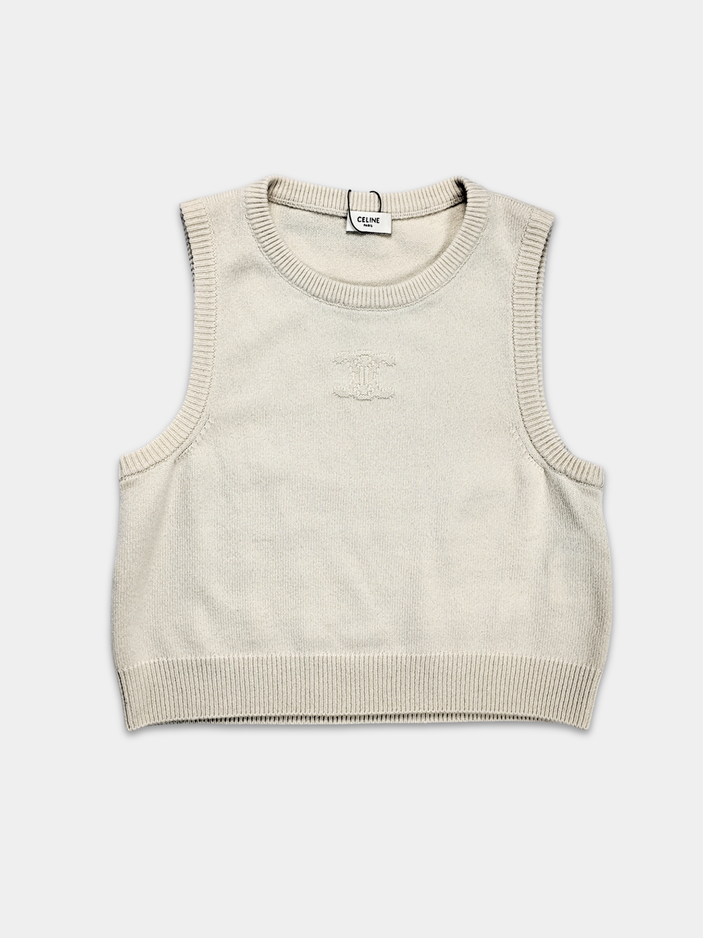 CELINE KNITTED TRIOMPHE VEST