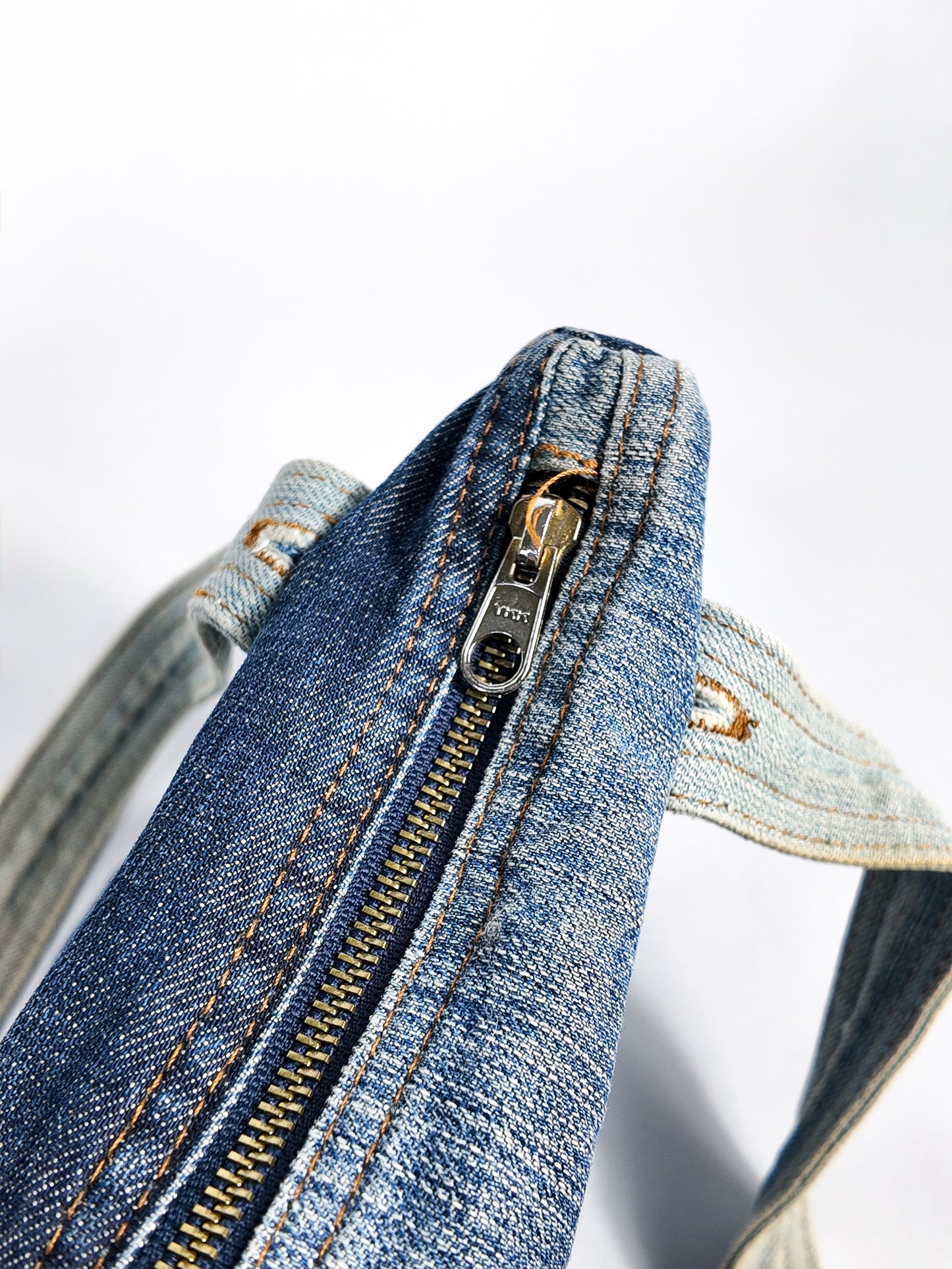 D&G DENIM PATCHWORK BAG