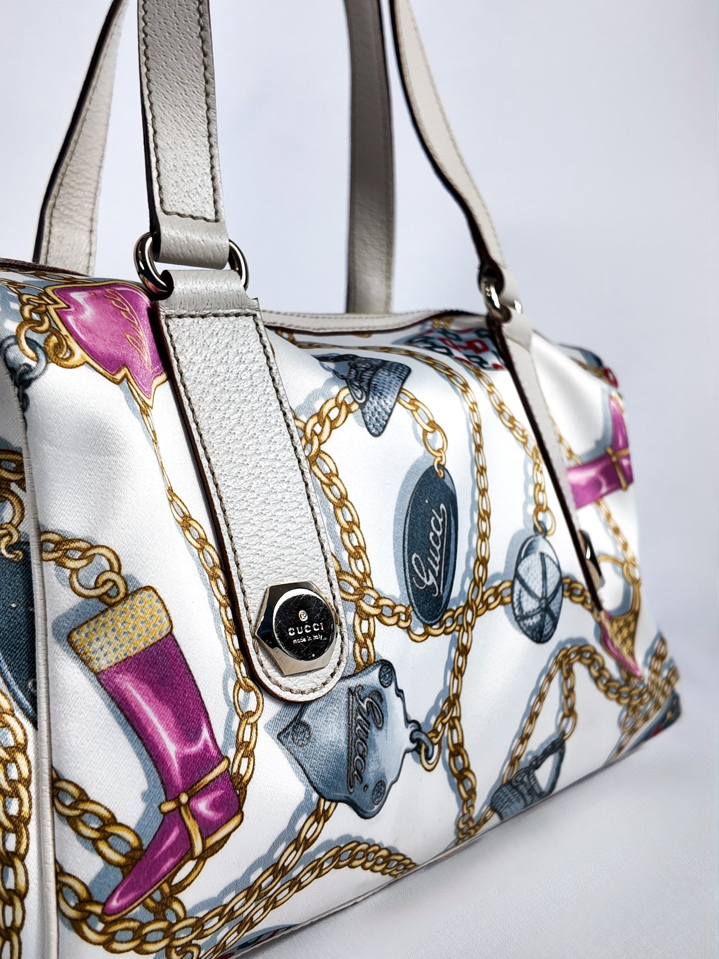GUCCI CHARMY SATIN BAG