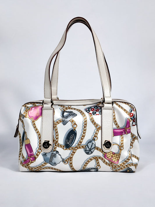 GUCCI CHARMY SATIN BAG