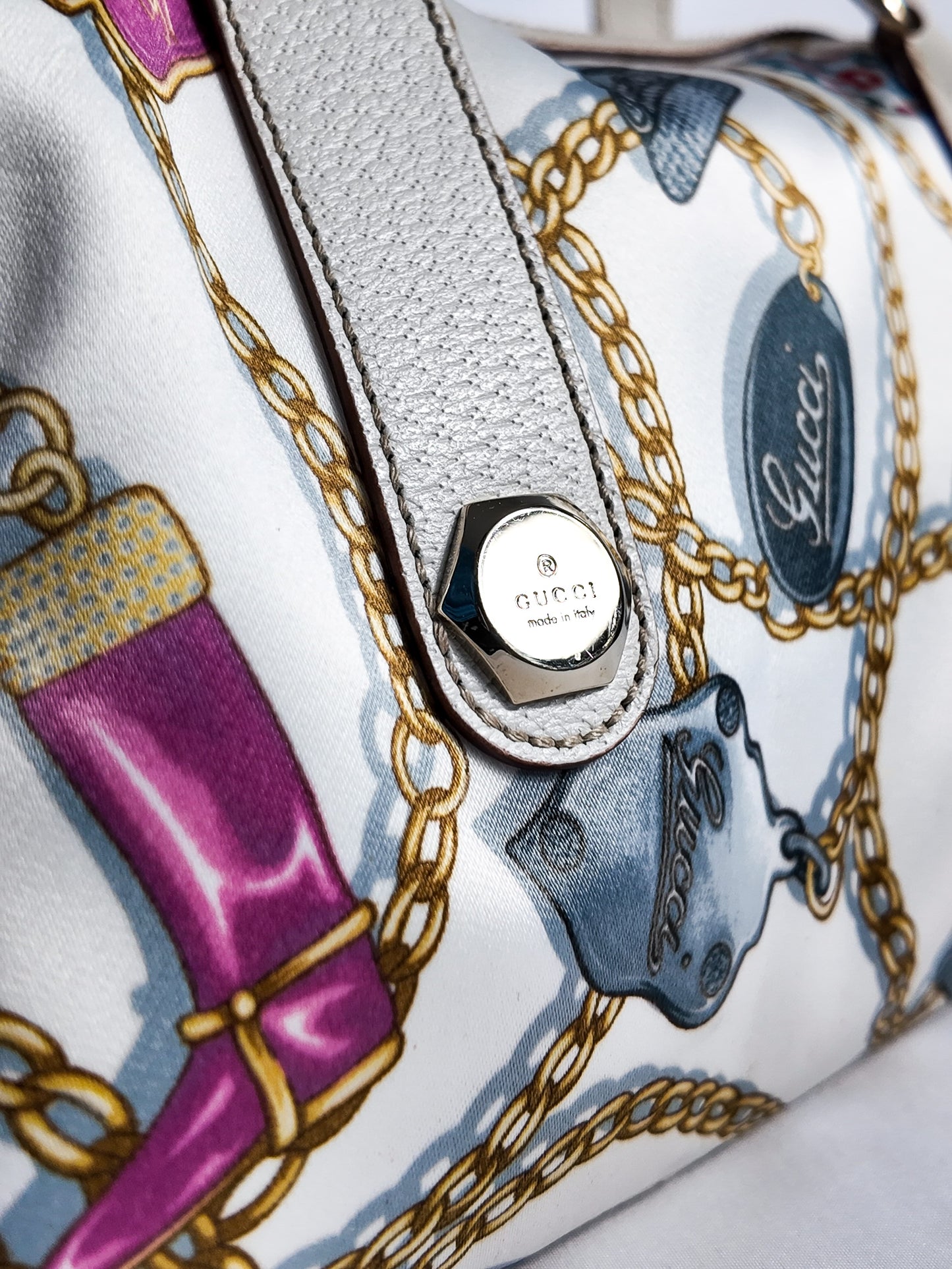 GUCCI CHARMY SATIN BAG