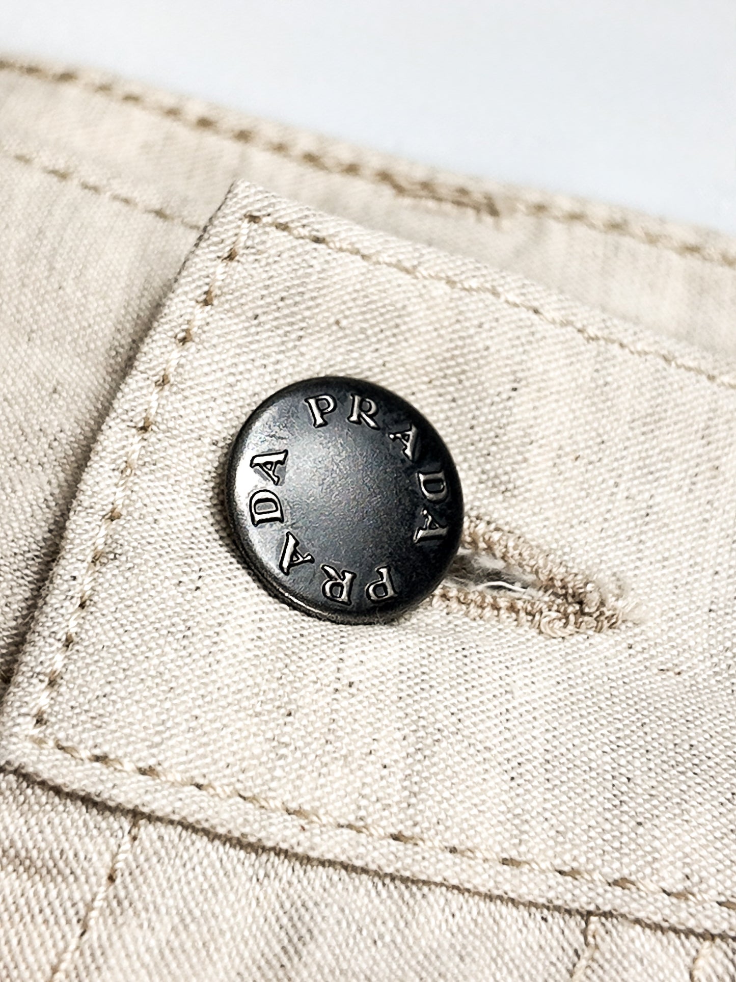 PRADA NATURAL CHAMBRAY JEANS