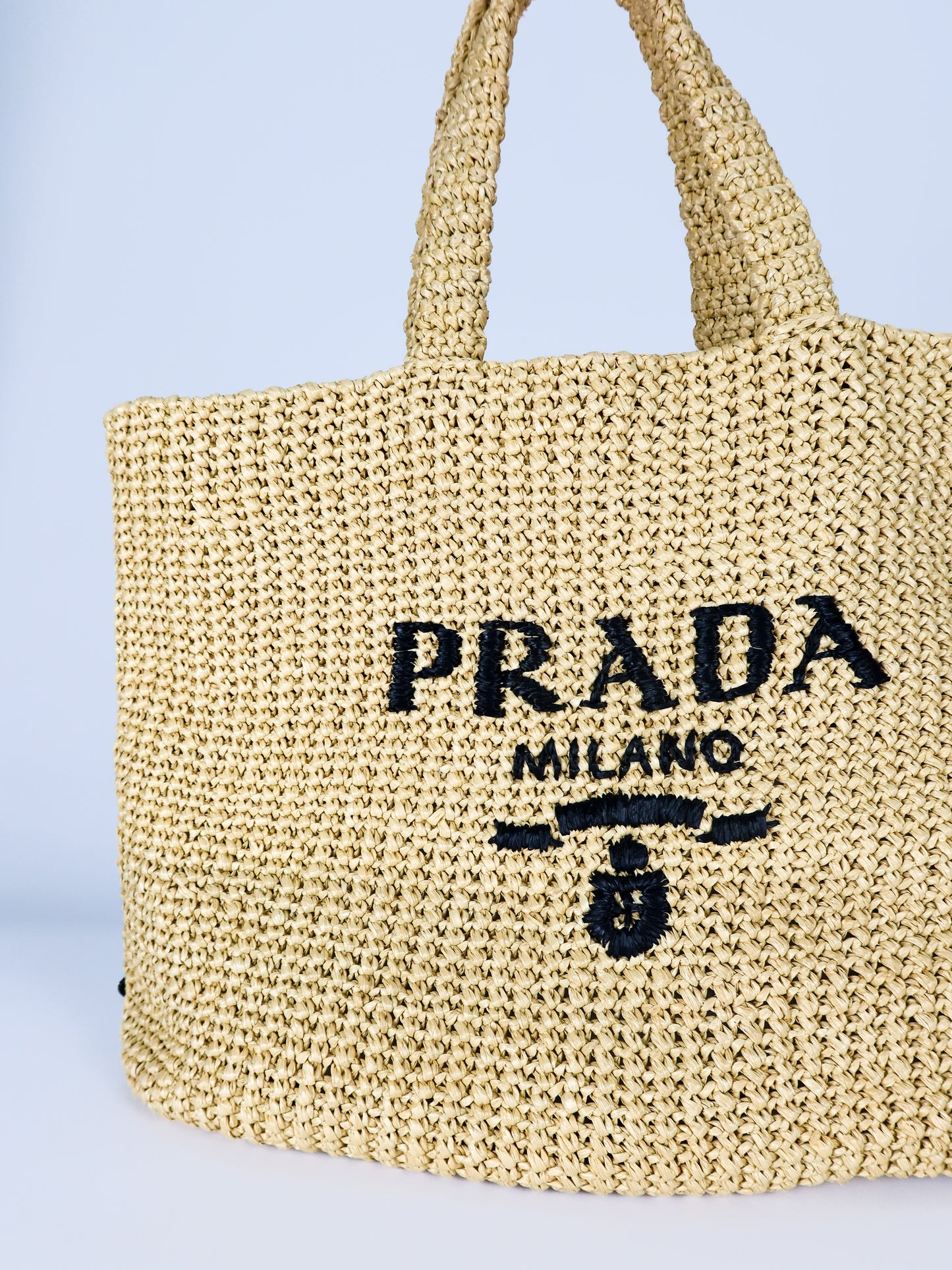 PRADA CROCHET TOTE BAG