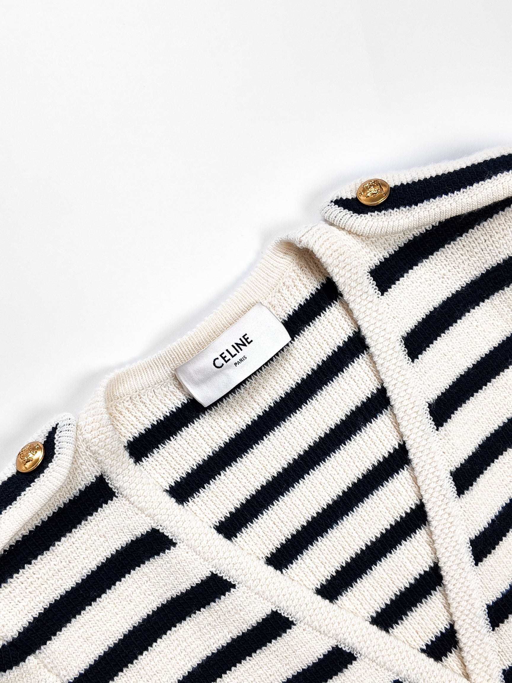 CELINE CROPPED CARDIGAN