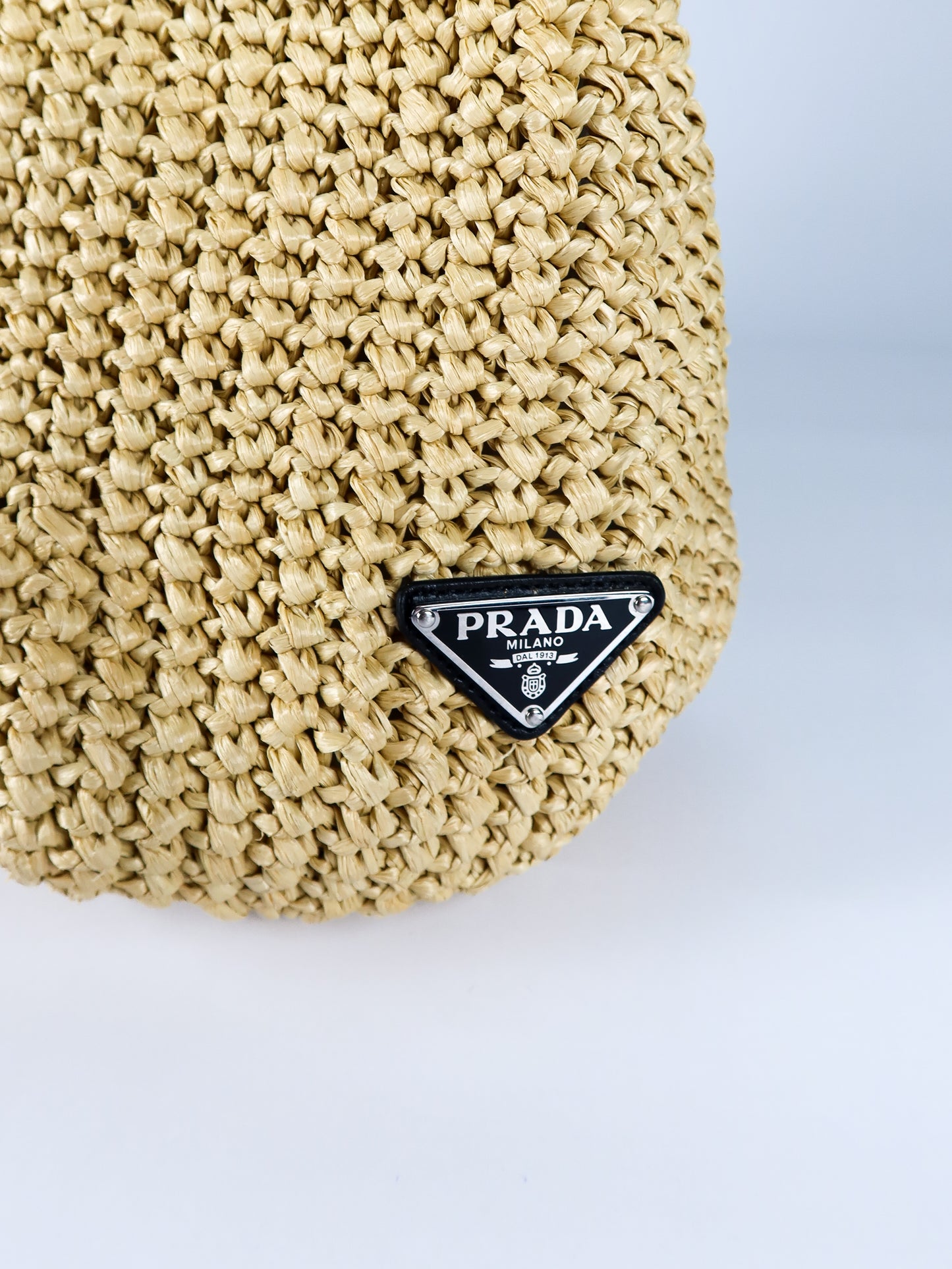 PRADA CROCHET TOTE BAG