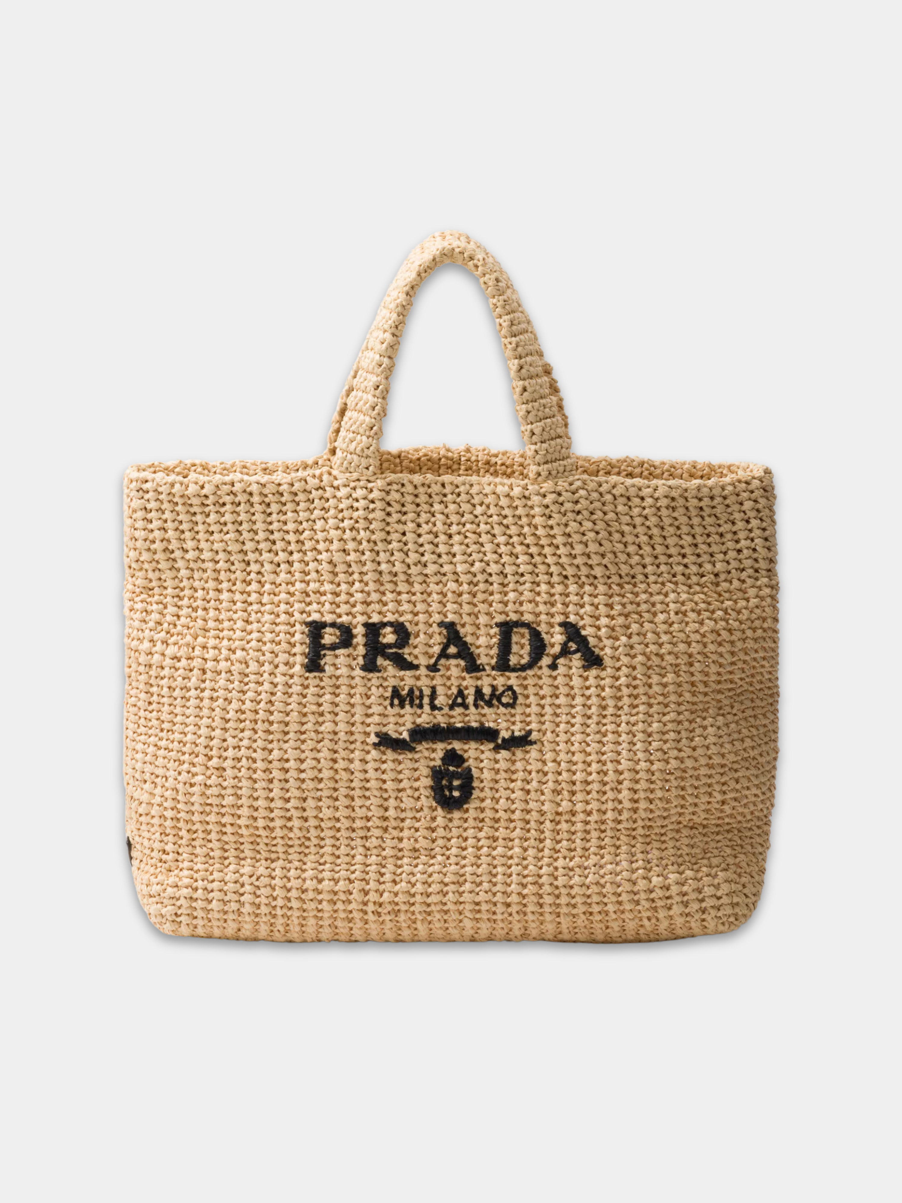 PRADA CROCHET TOTE BAG
