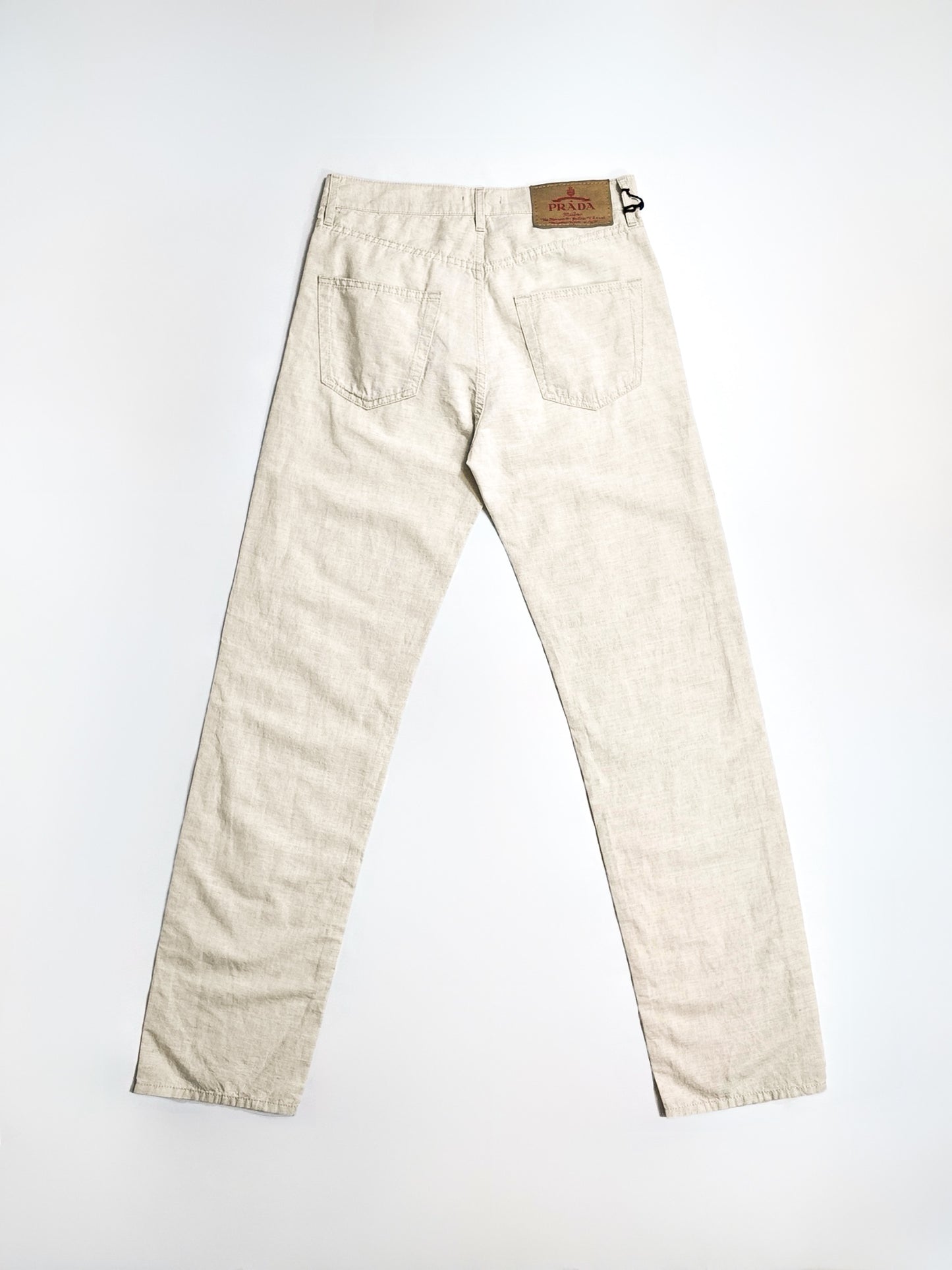 PRADA NATURAL CHAMBRAY JEANS