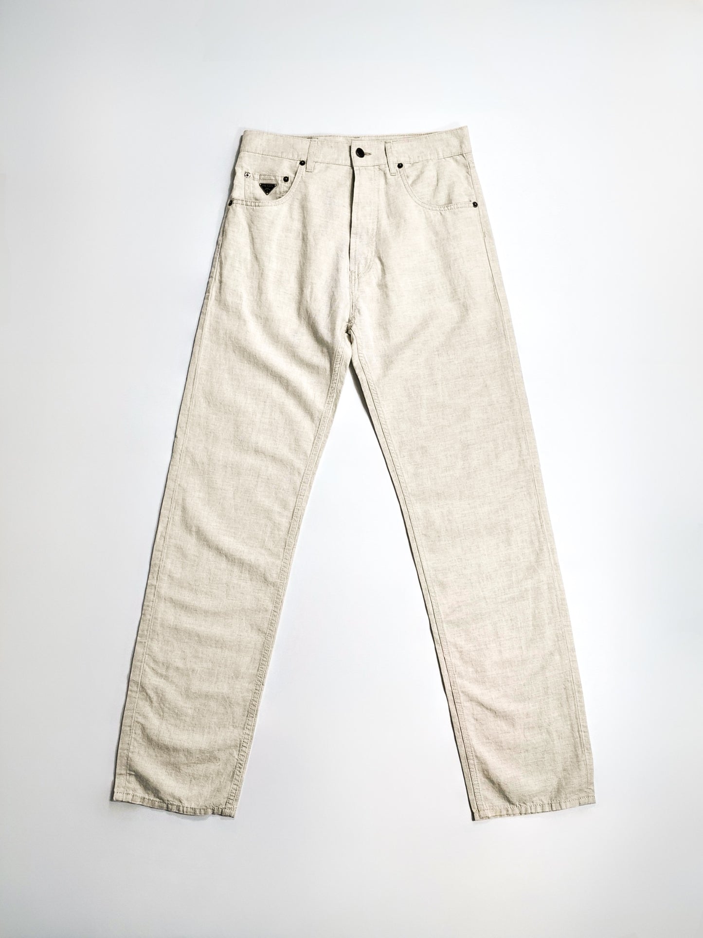 PRADA NATURAL CHAMBRAY JEANS